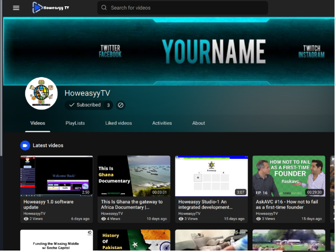 Youtube like video sharing website with live streaming-4